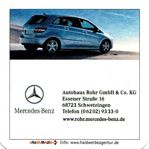 schwetzingen hd-bw zum ritter ein platz 2b (quad185-autohaus rohr)